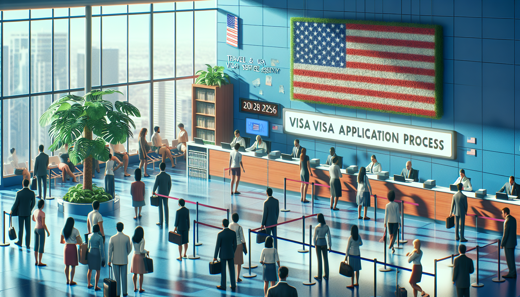 Получение визы в США через US Travel & Visa Services в 2026 году